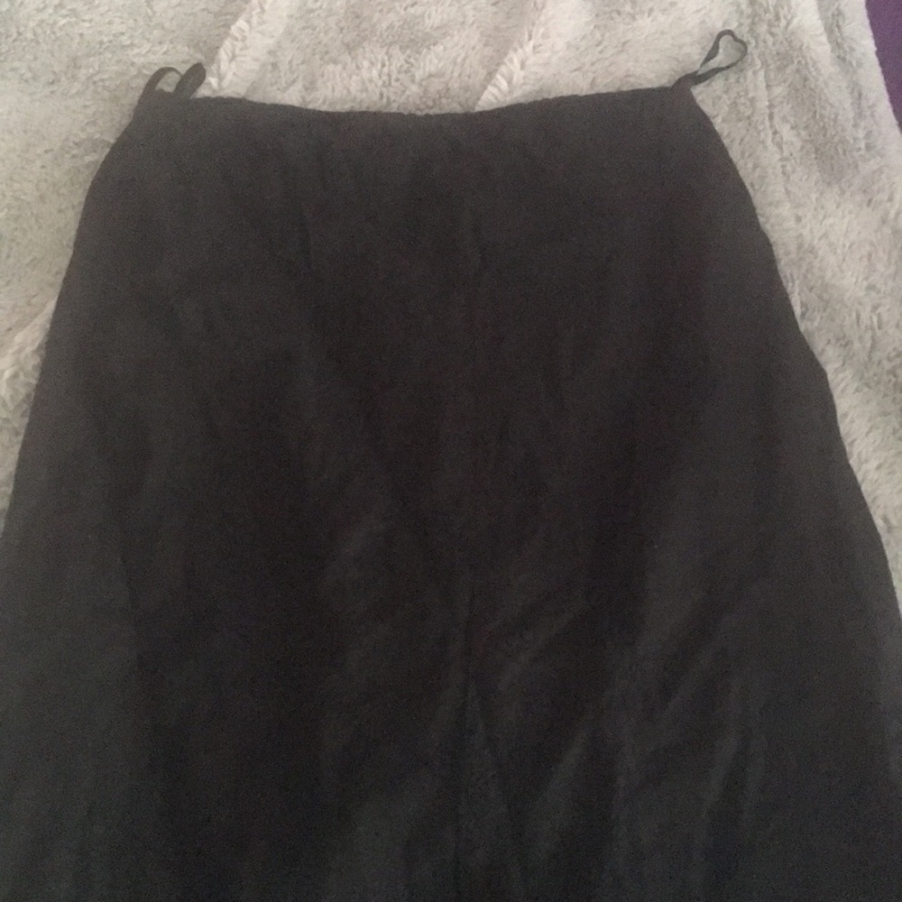 Long black skirt